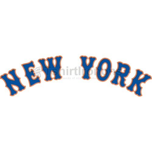 New York Mets T-shirts Iron On Transfers N1752 - Click Image to Close